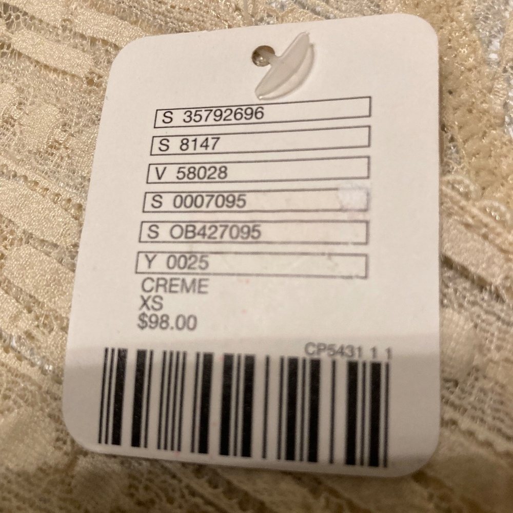 Free People Ivory Dres NWT - Picture 8 of 8